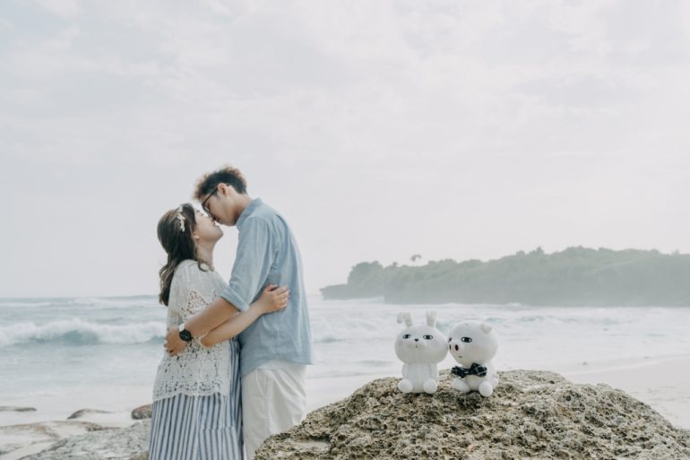 slice of life wedding photos couple plushie