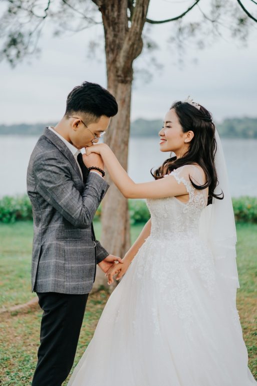 First Kiss - Mission Inn Weddings