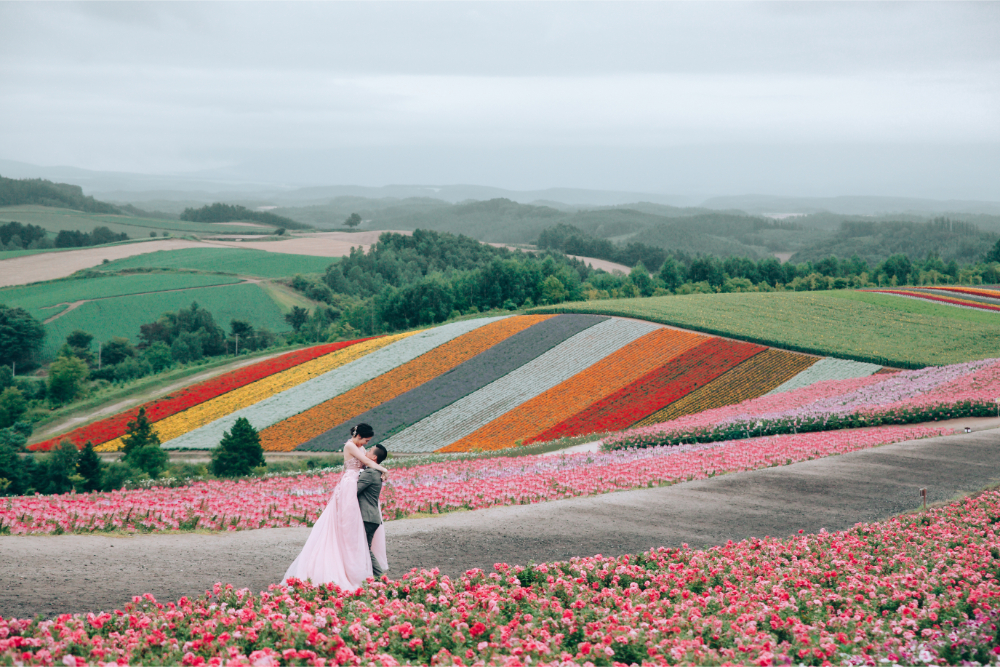 Shikisai-no-Oka Couple Pre-Wedding