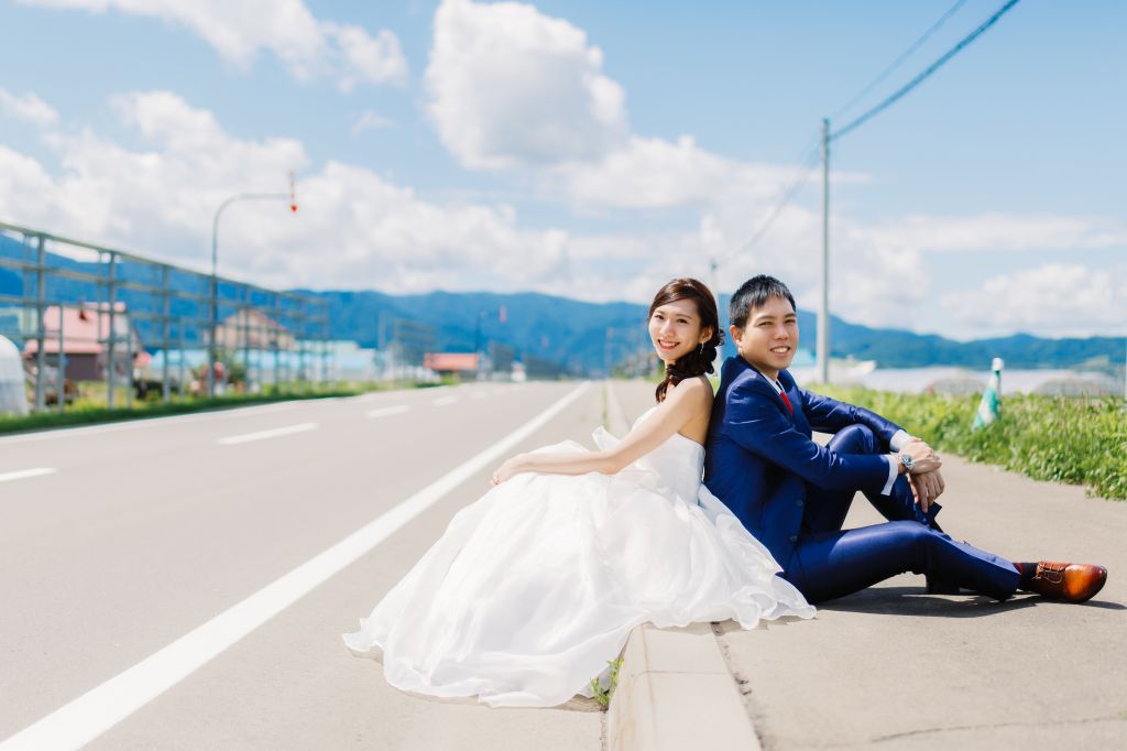 hokkaido wedding photoshoot