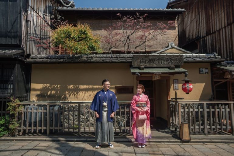 kyoto wedding photoshoot