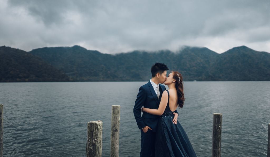 tokyo wedding photoshoot lake chuzenji