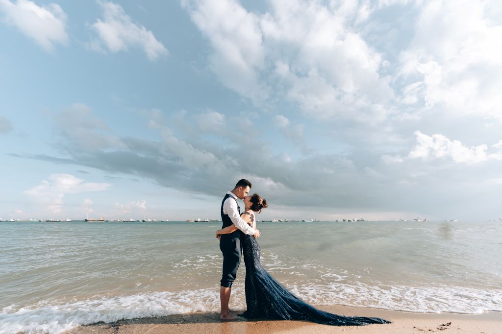 singapore wedding photoshoot east coast park