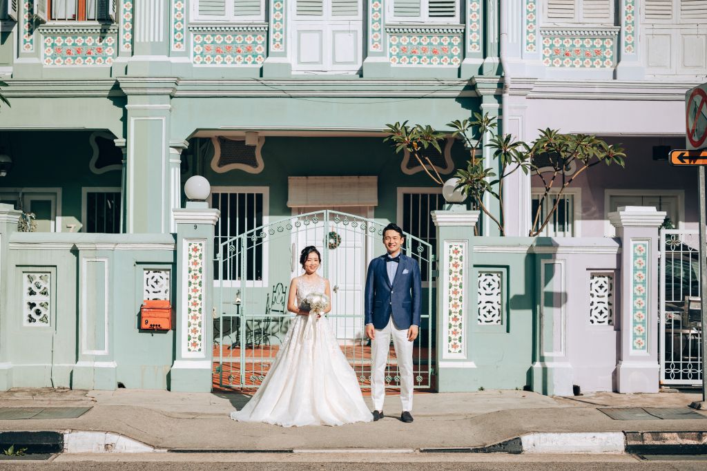 singapore wedding photoshoot shophouses