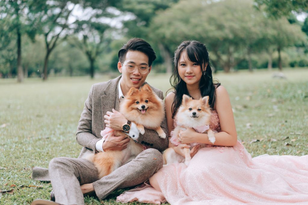 singapore wedding photoshoot bishan park