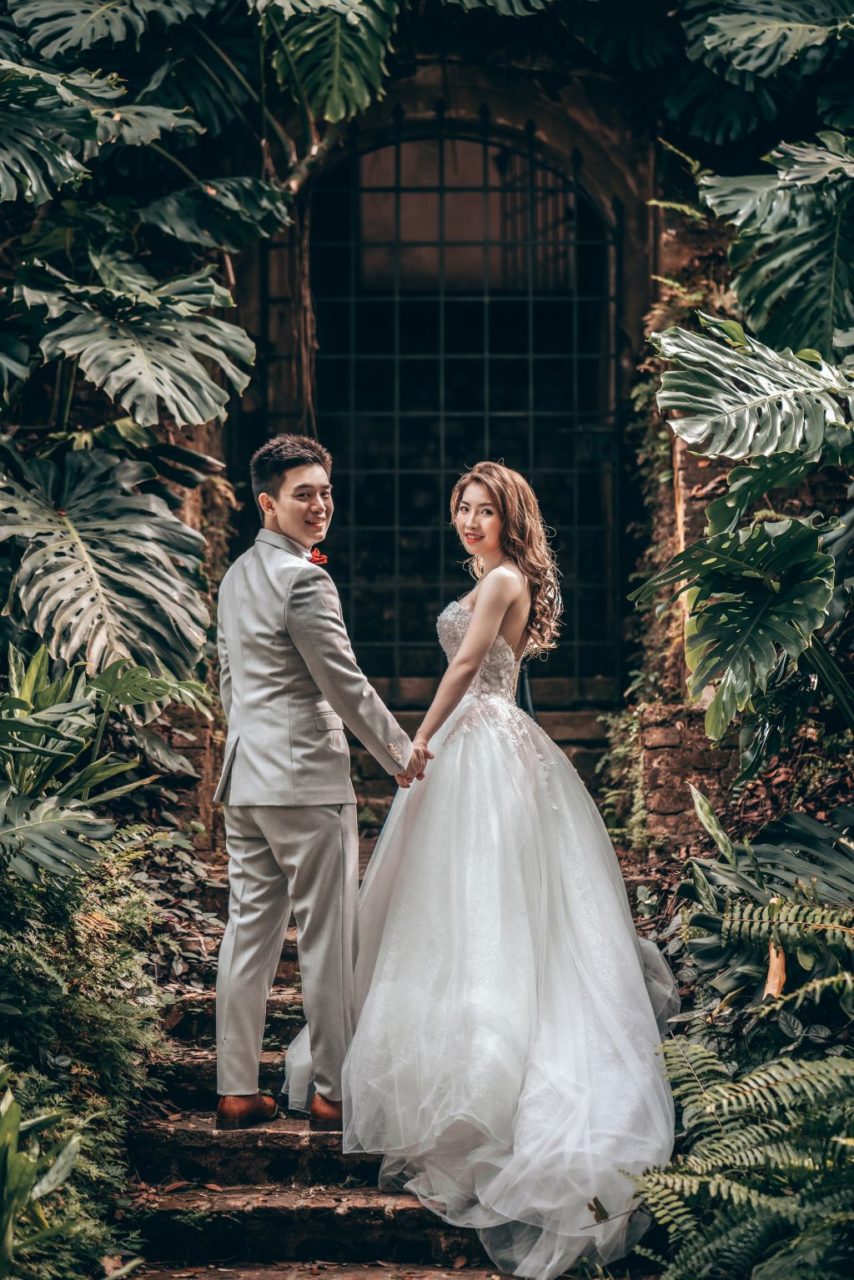 singapore wedding photoshoot fort canning park