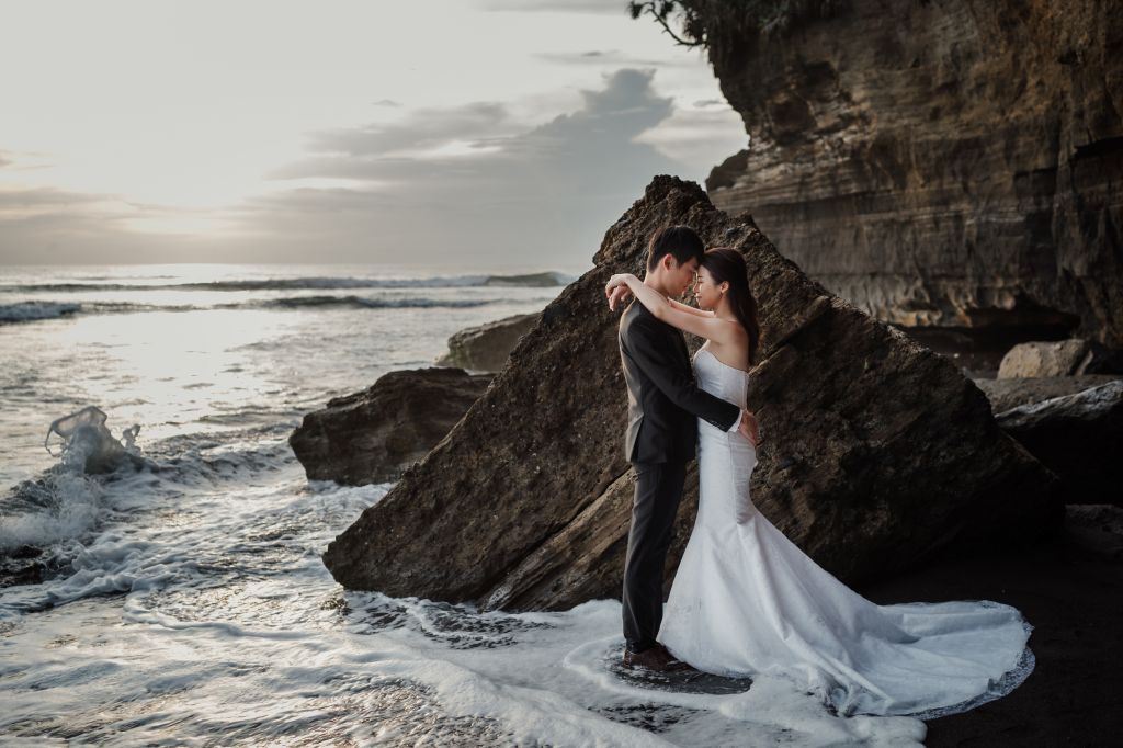 bali sunset wedding photoshoot beach