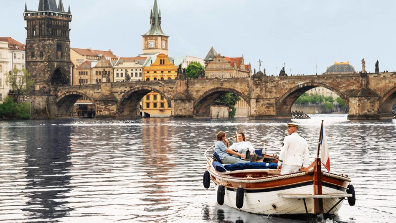 Sail through Prague on a luxury boat