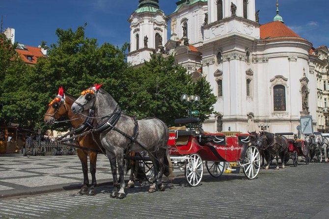 Horse-Drawn Carriage in Prague
